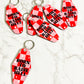 Motel Style Keychain, Born To Raise Hell Design