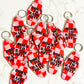 Motel Style Keychain, Born To Raise Hell Design