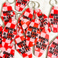 Motel Style Keychain, Born To Raise Hell Design